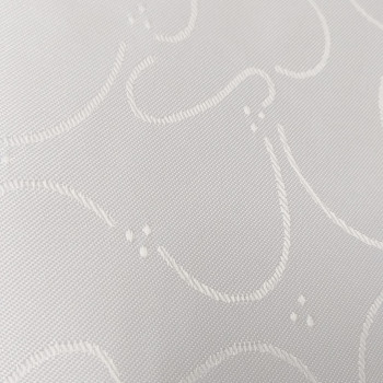 firana wzór w spirale i trzy kropki