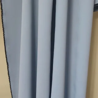 Tkanina zasłonowa popiel