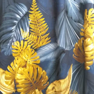 Złote liście Monstera