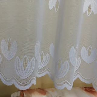 Firanka żakardowa tulipany 170 cm