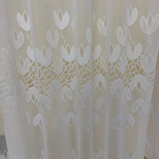 Firanka żakardowa tulipany 170 cm