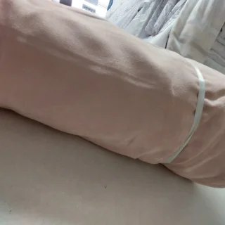 Tkanina zasłonowa welur delikatny róż 280 cm