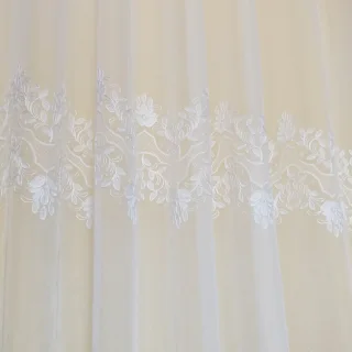 Firanka haftowana kwiaty 160cm
