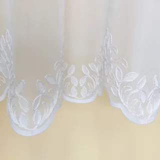 Firanka haftowana kwiaty 160cm